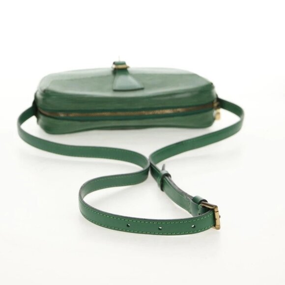 LOUIS VUITTON Epi Jeune Fille MM Shoulder Bag Green
